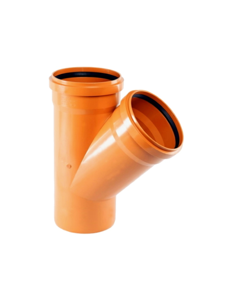 РАЗКЛОНИТЕЛ PVC 125/125 - 45°