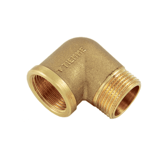 Коляно нипел 2“ месинг TIEMME