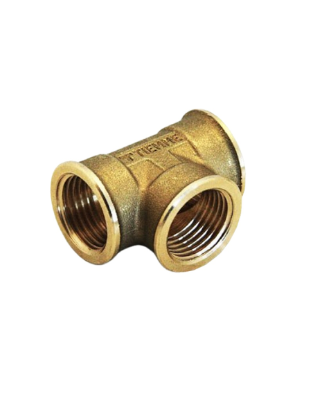 Тройник 1/2“ месинг TIEMME