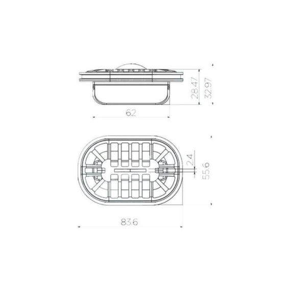 Сух затвор за сифони Line и Frameless Line 2