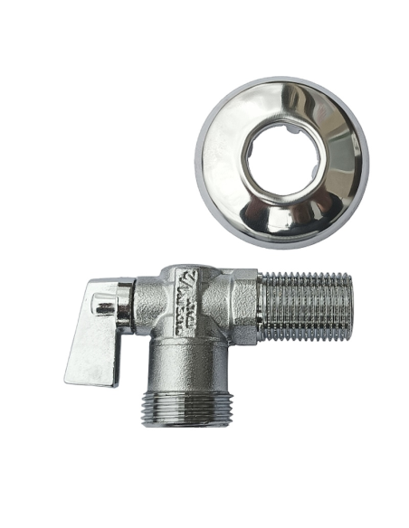 Ъглов кран 1/2“ x 3/4“ TIEMME
