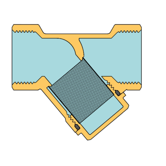 Y-образен груб филтър 3/4“ 2