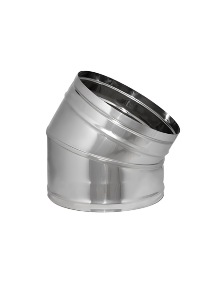 КОМИННА ДЪГА Ф150 45° /неръждавейка/