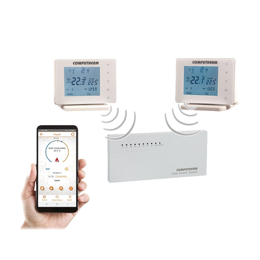 Многозонов Wi-Fi термостат COMPUTHERM E800RF