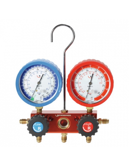 Манометрична група комплект маркучи 3x150 cm (R22, R134A, R404A, R410A)