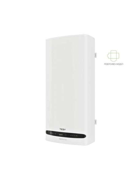 Електрически бойлер TESY BelliSlimo Cloud Dry с WIFI  управление и варовити води 40л. 2200W, вертикален