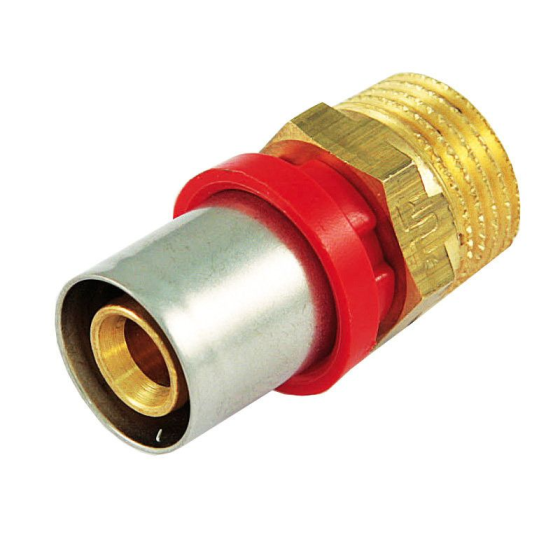 Адаптор мъжки Ф20 x 3/4“ (прес фитинг)