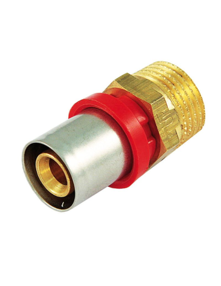 Адаптор мъжки Ф16 x 3/4“ (прес фитинг)