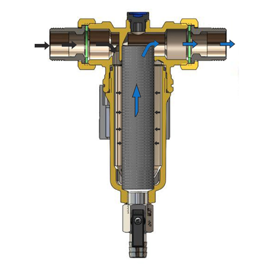 Филтър с магнитен сепаратор 1 1/4“ 2