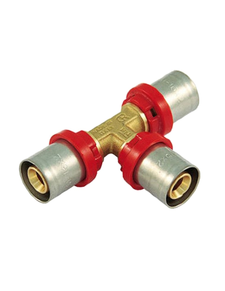 Тройник Ф32 (прес фитинг)