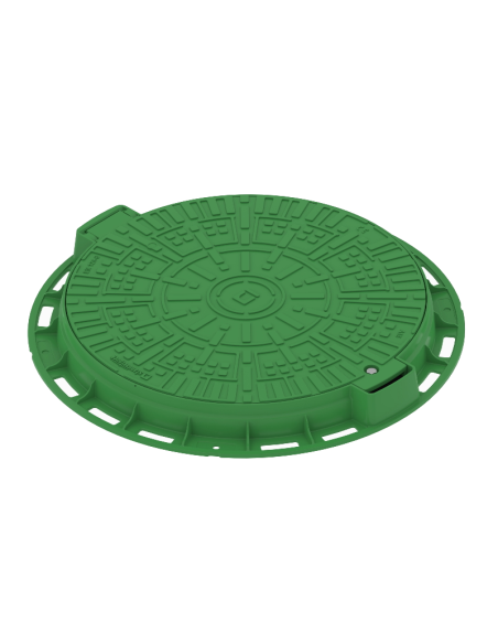 Капак PP A15 Ф600 (зелен)