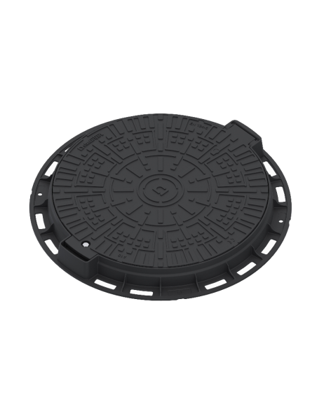 Капак PP A15 Ф600 (черен)