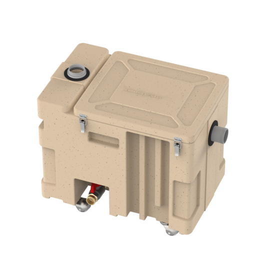 Мазниноуловител за монтаж под мивка (0,5 л/сек)