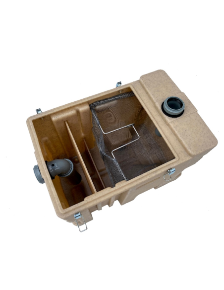 Мазниноуловител за монтаж под мивка (0,5 л/сек)