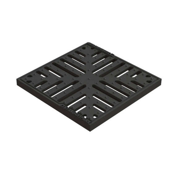 Чугунена решетка за шахта B125 300x300