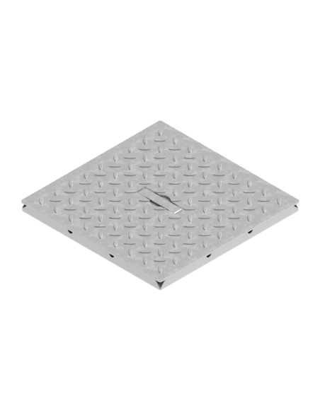 Поцинкован капак A15 за шахта 300x300