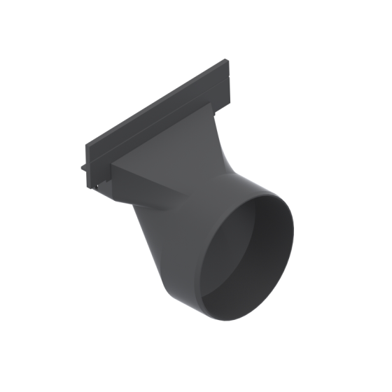 Хоризонтална връзка за Base DN100 H60 с изход 110