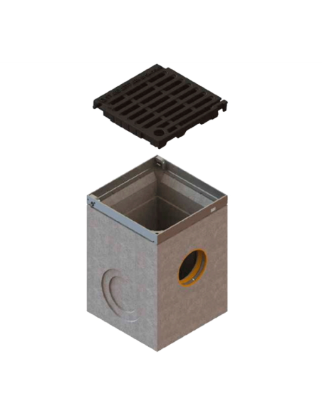 Шахта FB PRO D400 изходи DN110/160