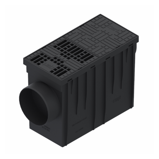 Ревизионна кутия PP Easy 314x140x221 с хоризонтален изход 2