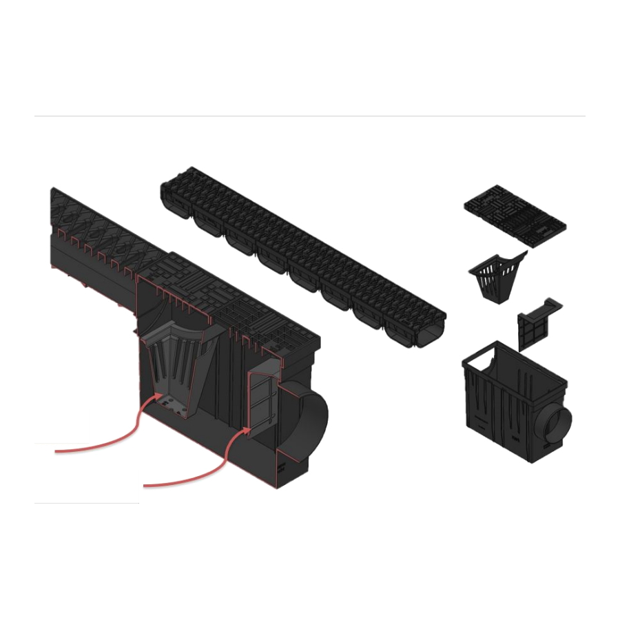 Ревизионна кутия PP Easy 314x140x221 с...