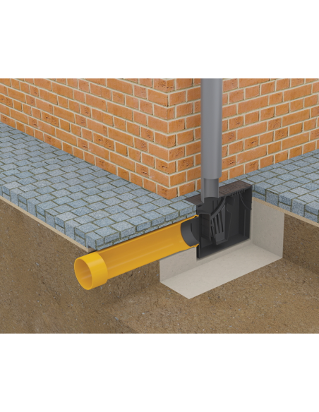 Ревизионна кутия PP Easy 314x140x221 с хоризонтален изход