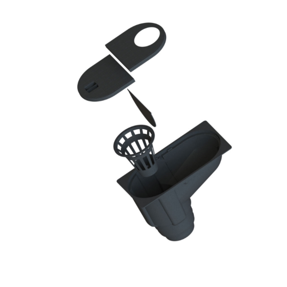 Ревизионна кутия PP Easy 303x164x208 с вертикален изход 2