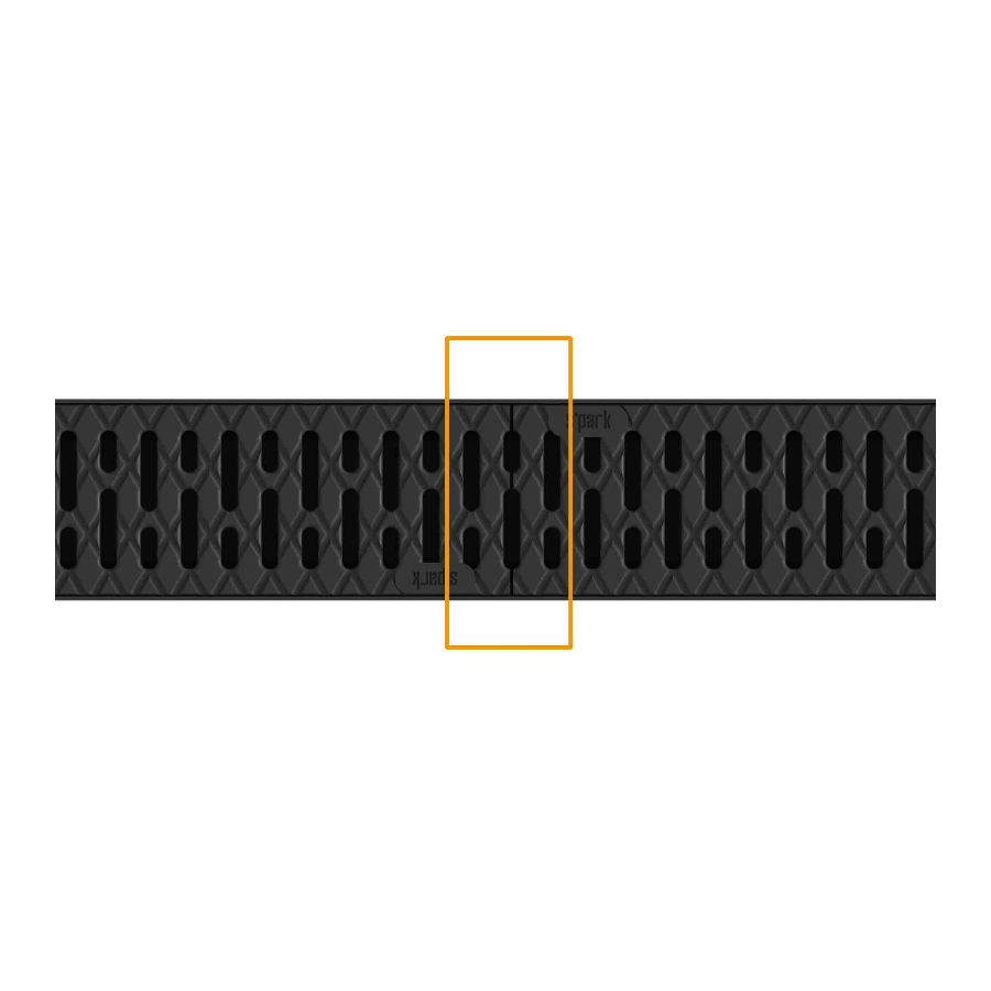 Линеен отводнител с решетка от полипропилен...