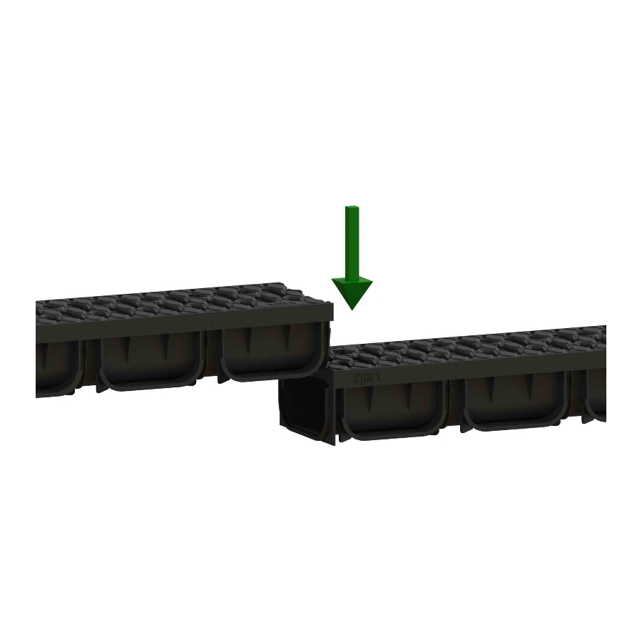 Линеен отводнител с решетка от полипропилен...