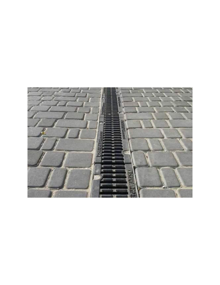 Линеен отводнител от фибробетон FB PRO D400 DN100 H210 (хоризонтален)