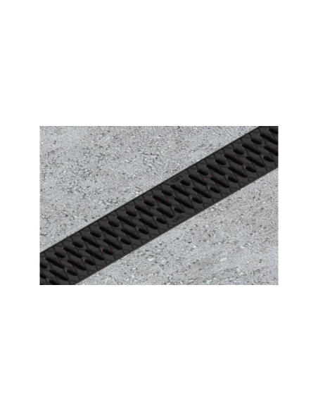 Линеен отводнител с решетка от полипропилен Easy3 A15 DN100 H100