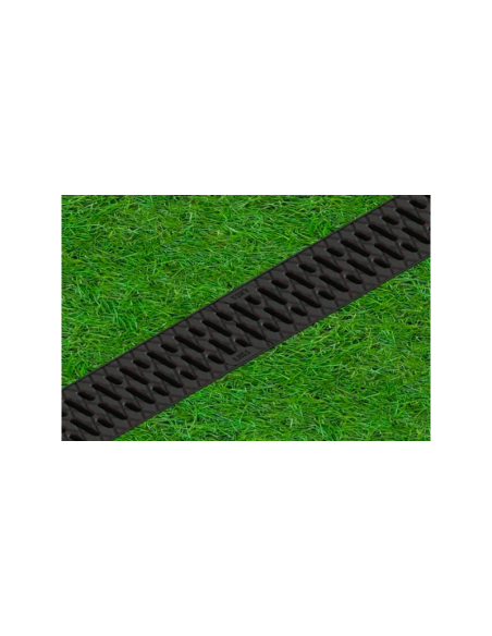 Линеен отводнител с решетка от полипропилен Easy3 A15 DN100 H100