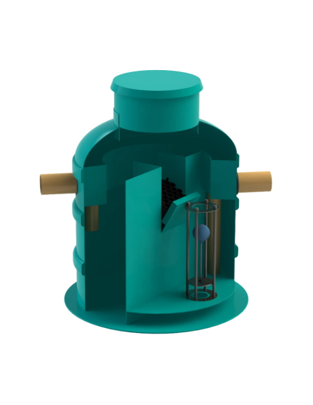 Каломаслоуловител GRP OilBase OB1-3(15)LS D1200 H1515 TN300 Ф200