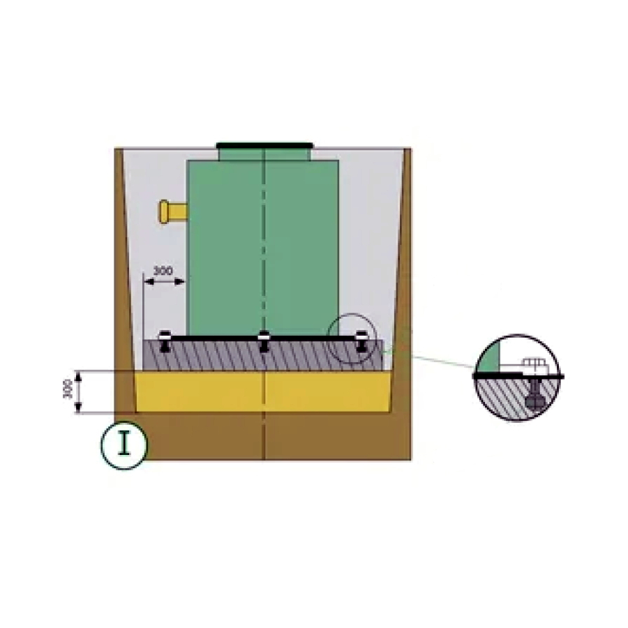Каломаслоуловител GRP OilBase OB1-3(15)LS D1200...