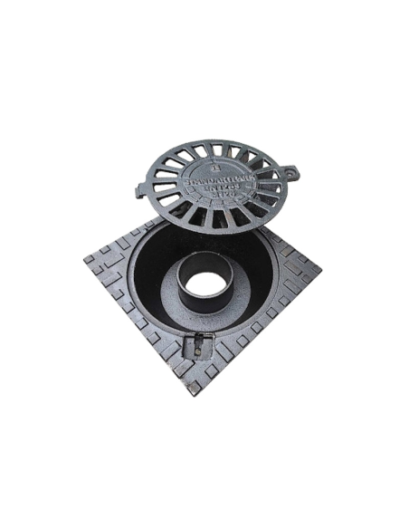 Чугунен сифон URBAN M125 250X250 вертикален изход DN110