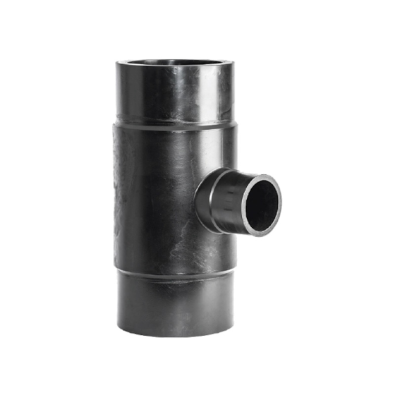 PE Тройник редуктивен Ф200x110 ЧЗ