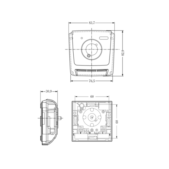 Електромеханичен стаен термостат 2