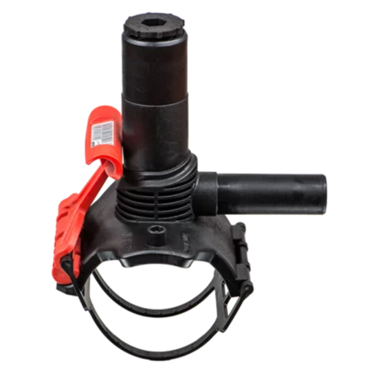 PE Скоба за ел. заварка под налягане 90/32