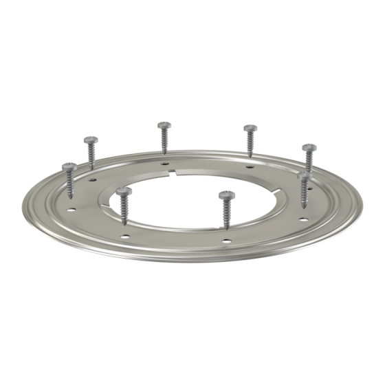 МЕТАЛЕН ФЛАНЕЦ ЗА СИФОН /КОМПЛЕКТ/ 2