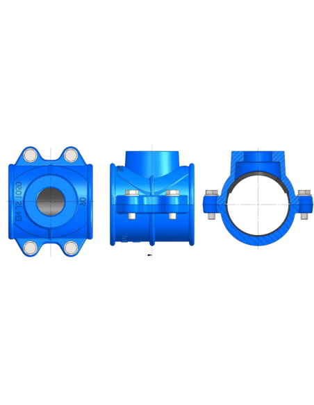 СКОБА ЧУГУНЕНА за РЕ 110 - 3/4“