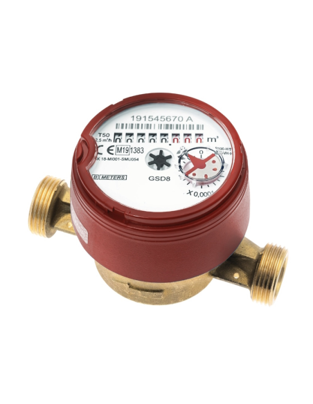 Водомер за топла вода 3/4“  B-METERS