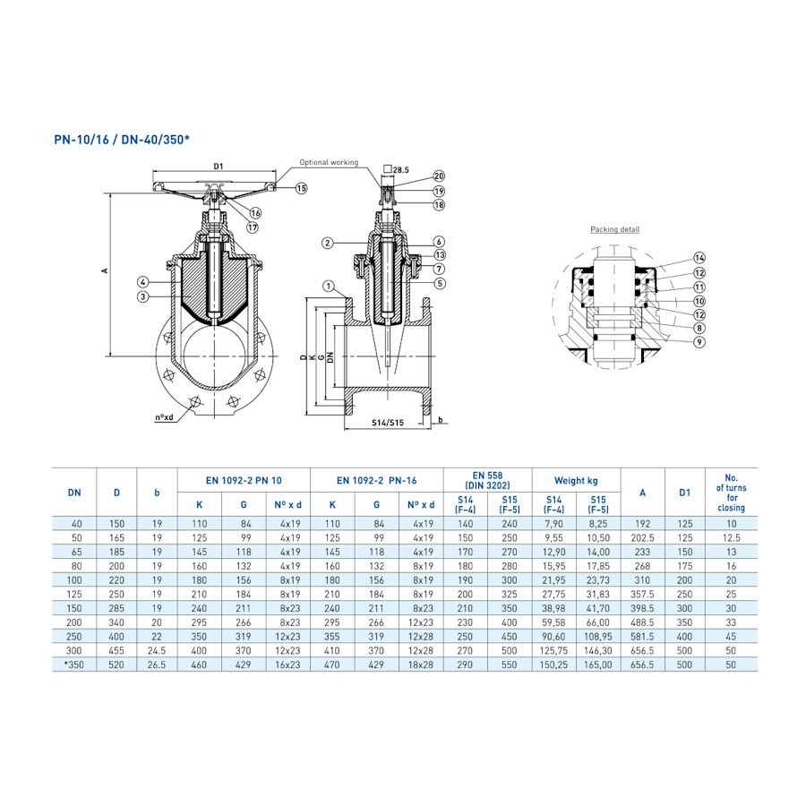 СПИРАТЕЛЕН КРАН DN200  PN10/16  ФЛАНЦОВ