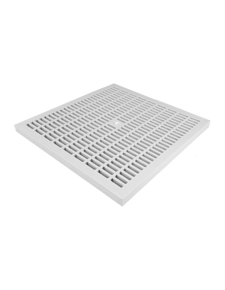 PP Решетка за шахта A15 400x400 (сива)
