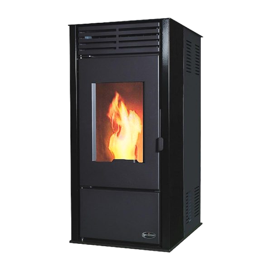 ПЕЛ. КАМИНА СУХА “RITTIUM 7“ 10kW С МЕТАЛ ЧЕРНА