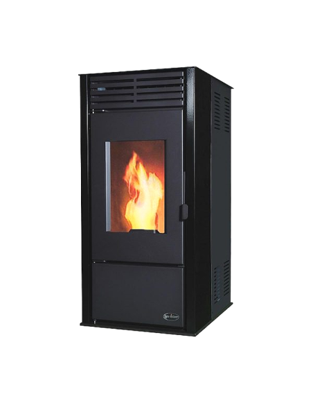 ПЕЛ. КАМИНА СУХА “RITTIUM 7“ 10kW С МЕТАЛ ЧЕРНА