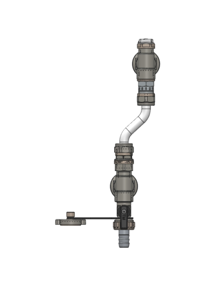 Диференциален байпас 1“ за колектори TIEMME