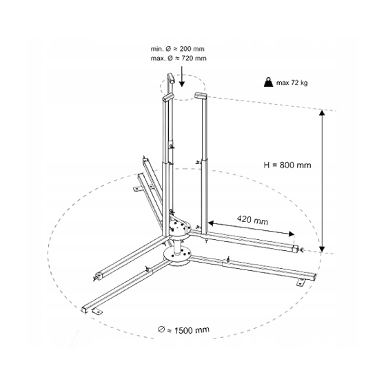 Устройство за развиване на тръбни рула К-100620/LТ 9-814 2