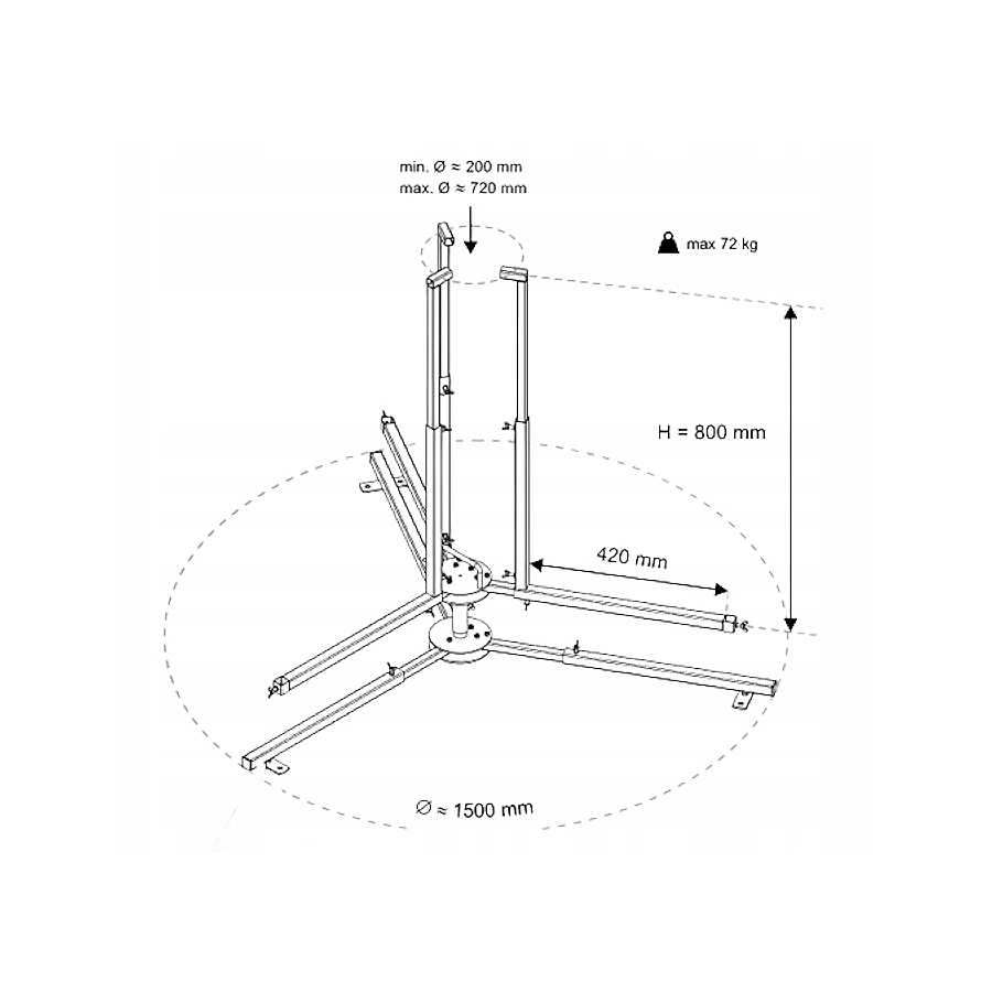 Устройство за развиване на тръбни рула...
