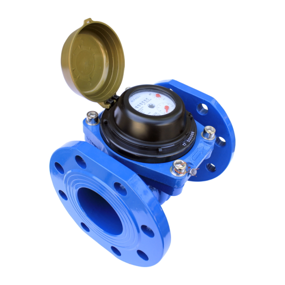 Фланцов водомер ZENNER студена вода DN50 15куб