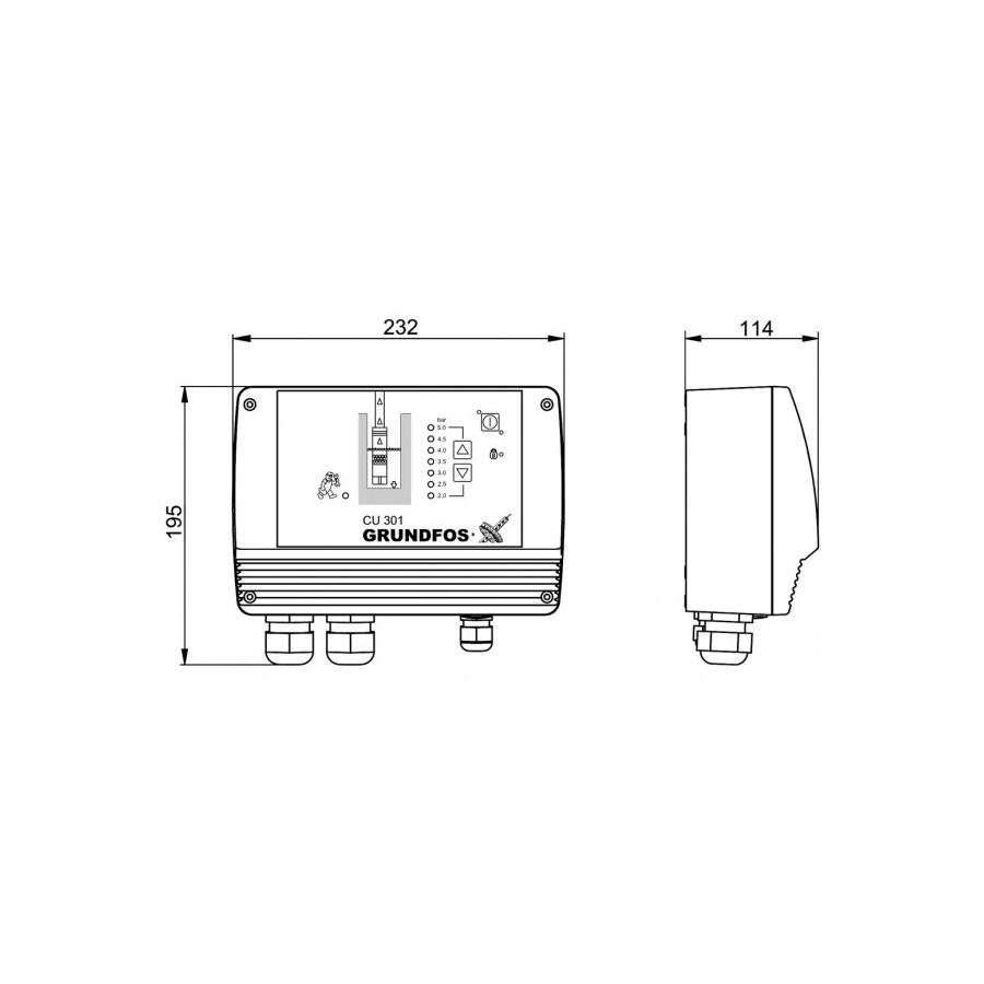 SQE пакет за постоянно налягане CU301 /96524504/