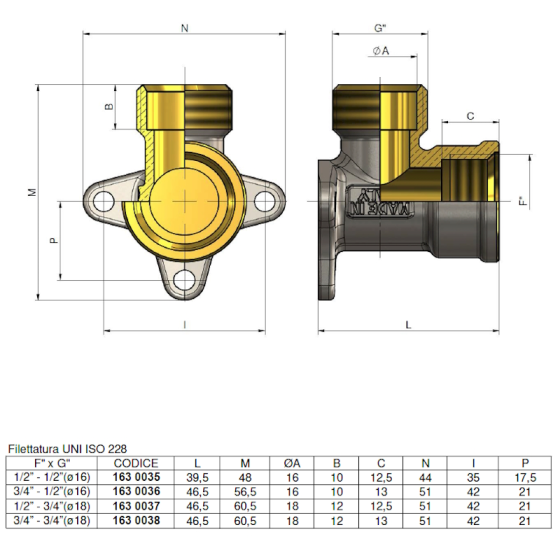 Коляно пета 1/2“Fx1/2“/16 /1630035/ 2